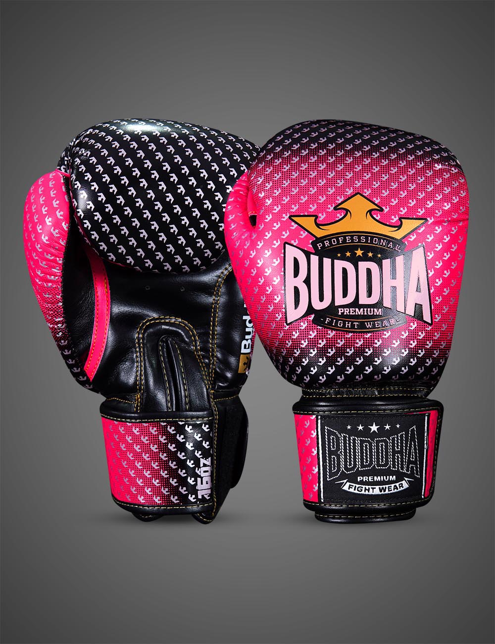 Guantes de Boxeo Buddha Titanium Rosa - Buddha Fight Wear
