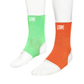 Tobilleras reversibles verde naranja