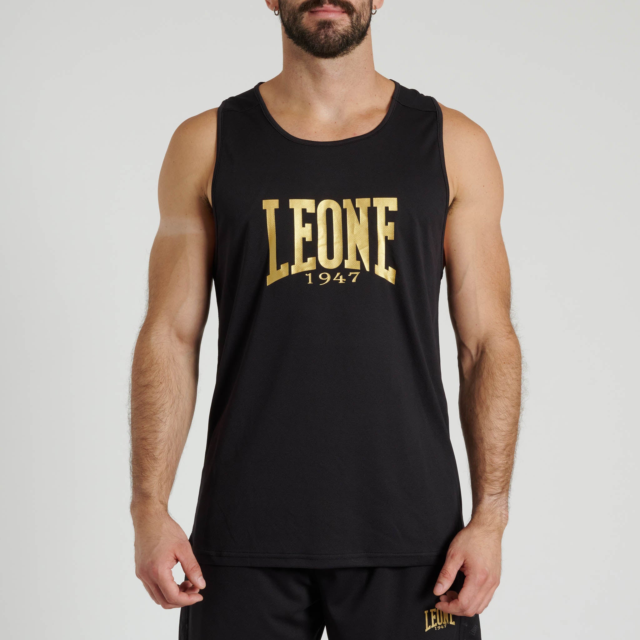 Camiseta tirantes DNA negro