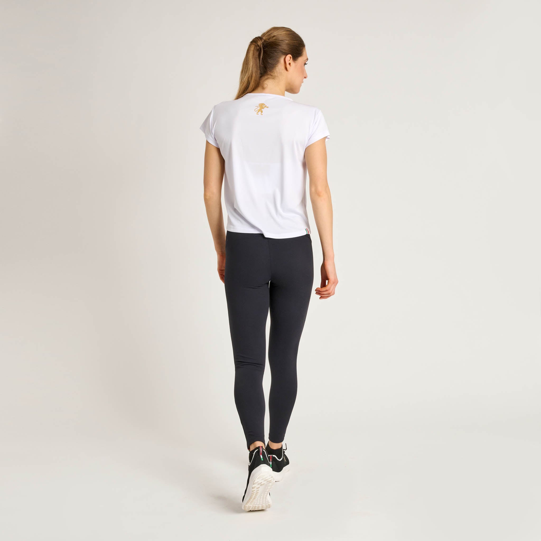 Camiseta manga corta mujer DNA white