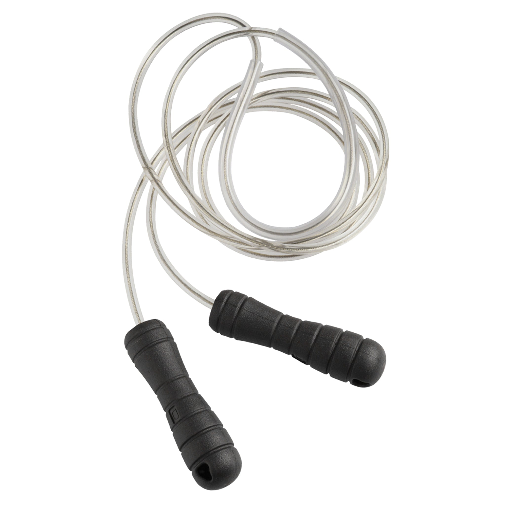 Cuerda salto nylon transparente 8mm