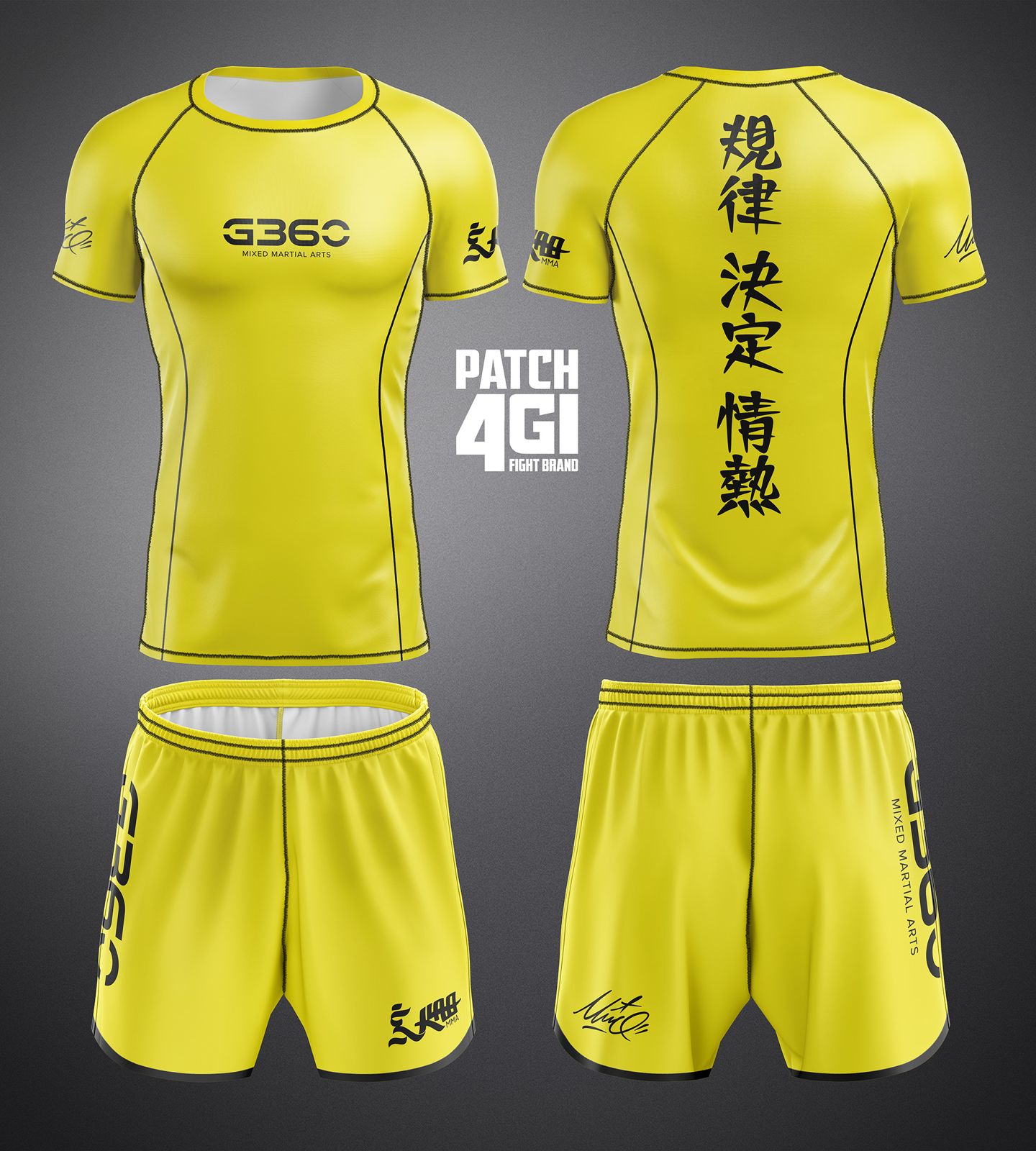 Rashguard + Bermudas G360MMA