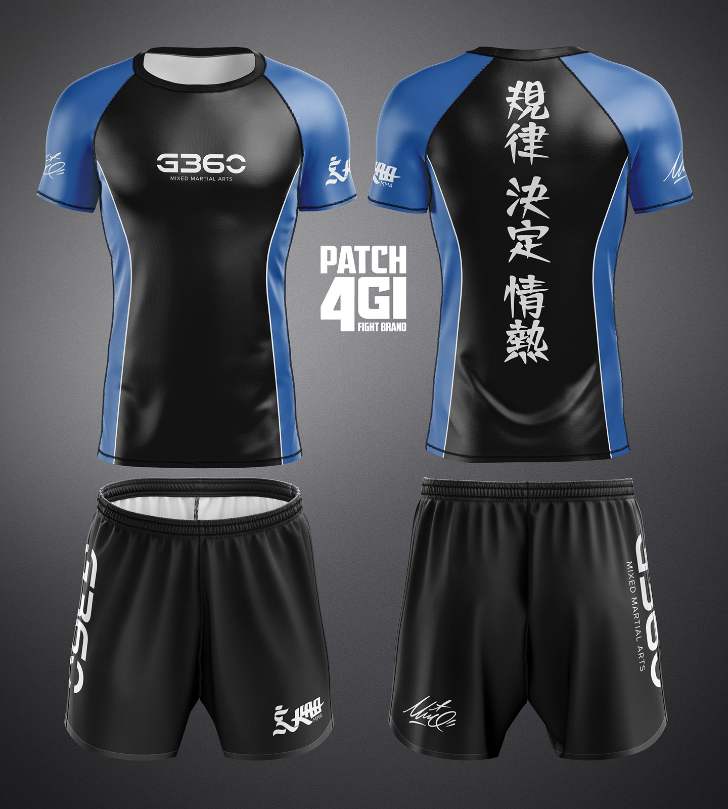 Rashguard + Bermudas G360MMA