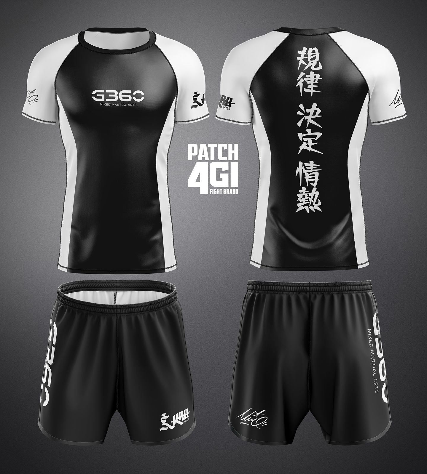 Rashguard + Bermudas G360MMA