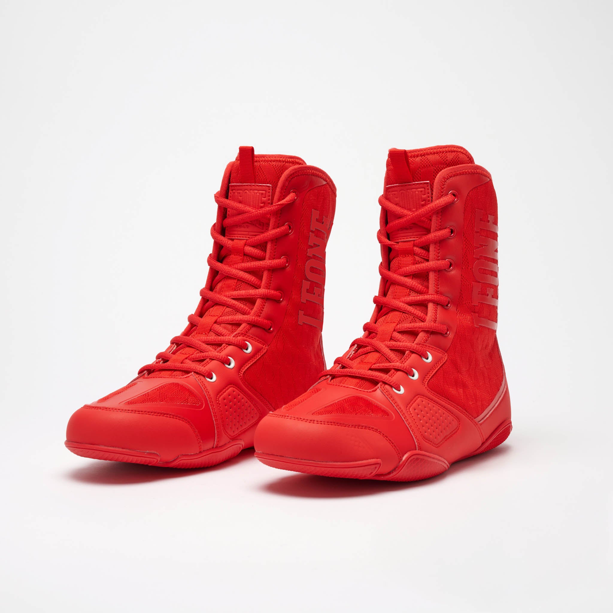 Bota de boxeo PROFESSIONAL rojo
