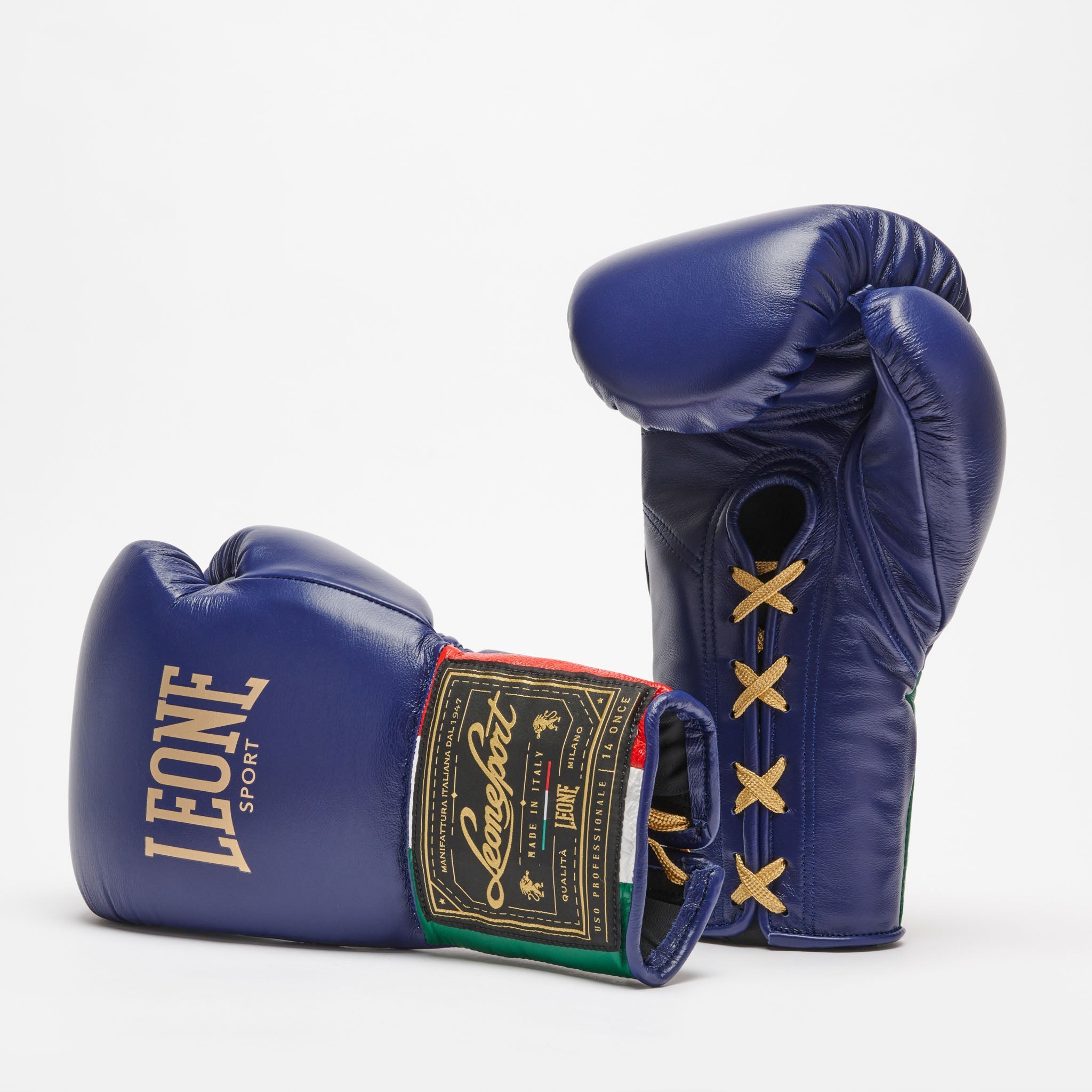 Guantes Boxeo ORLANDO cuerda azul