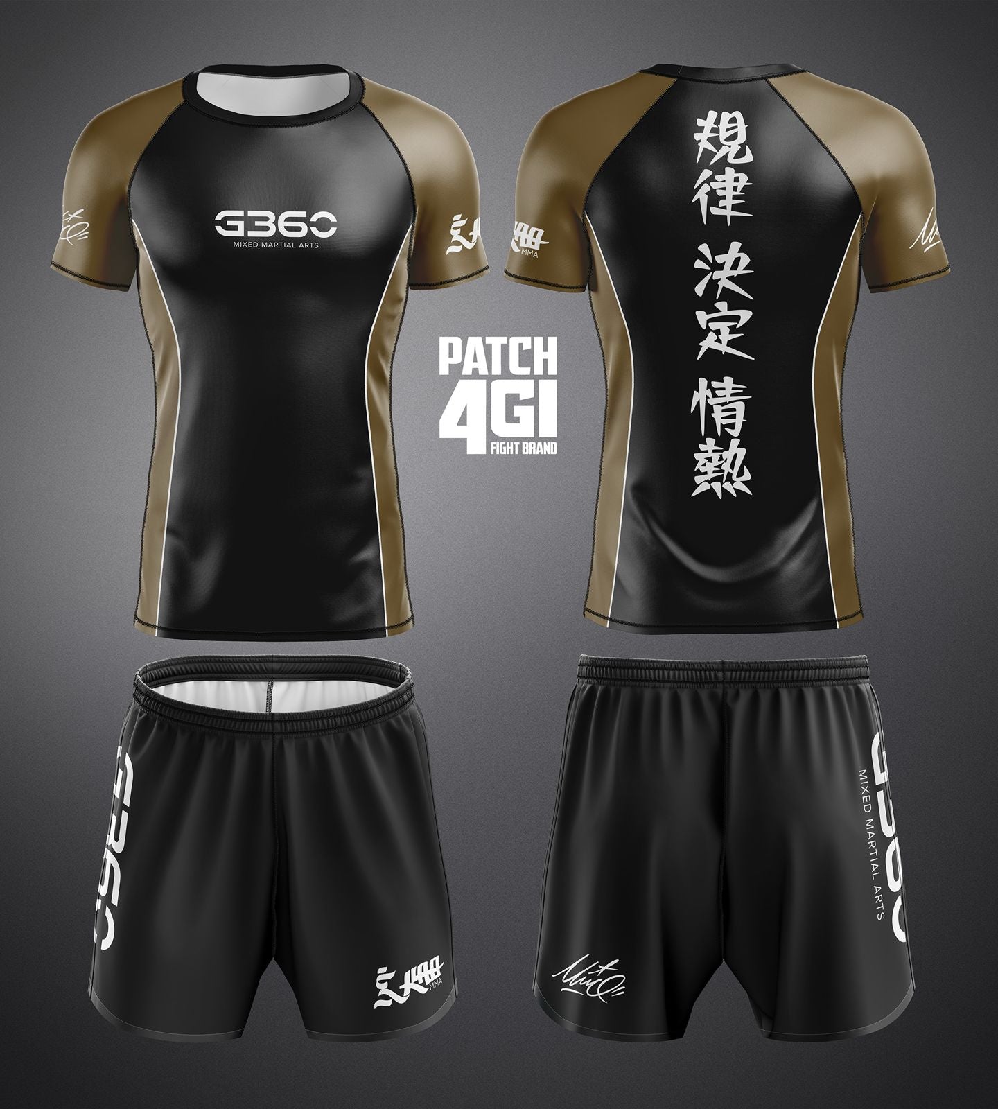 Rashguard + Bermudas G360MMA