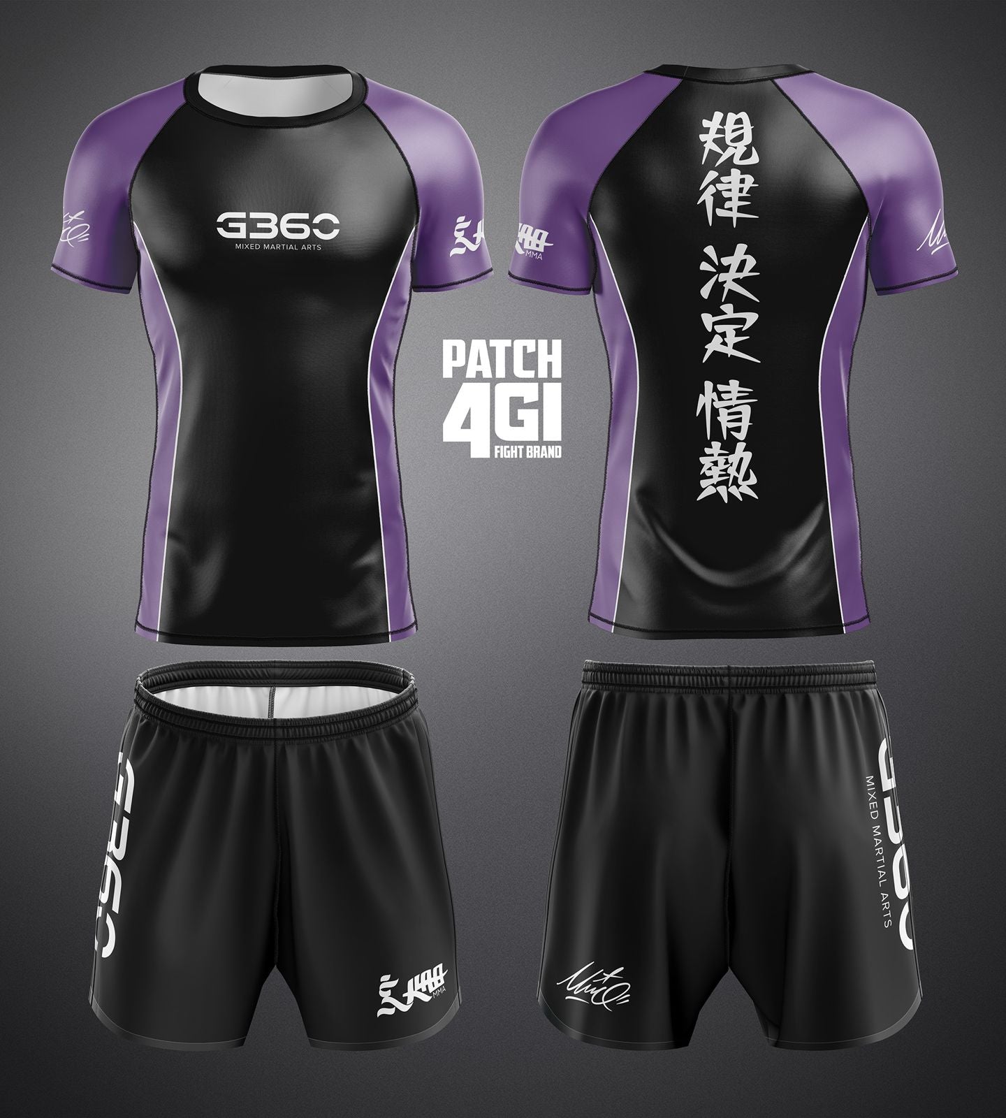 Rashguard + Bermudas G360MMA