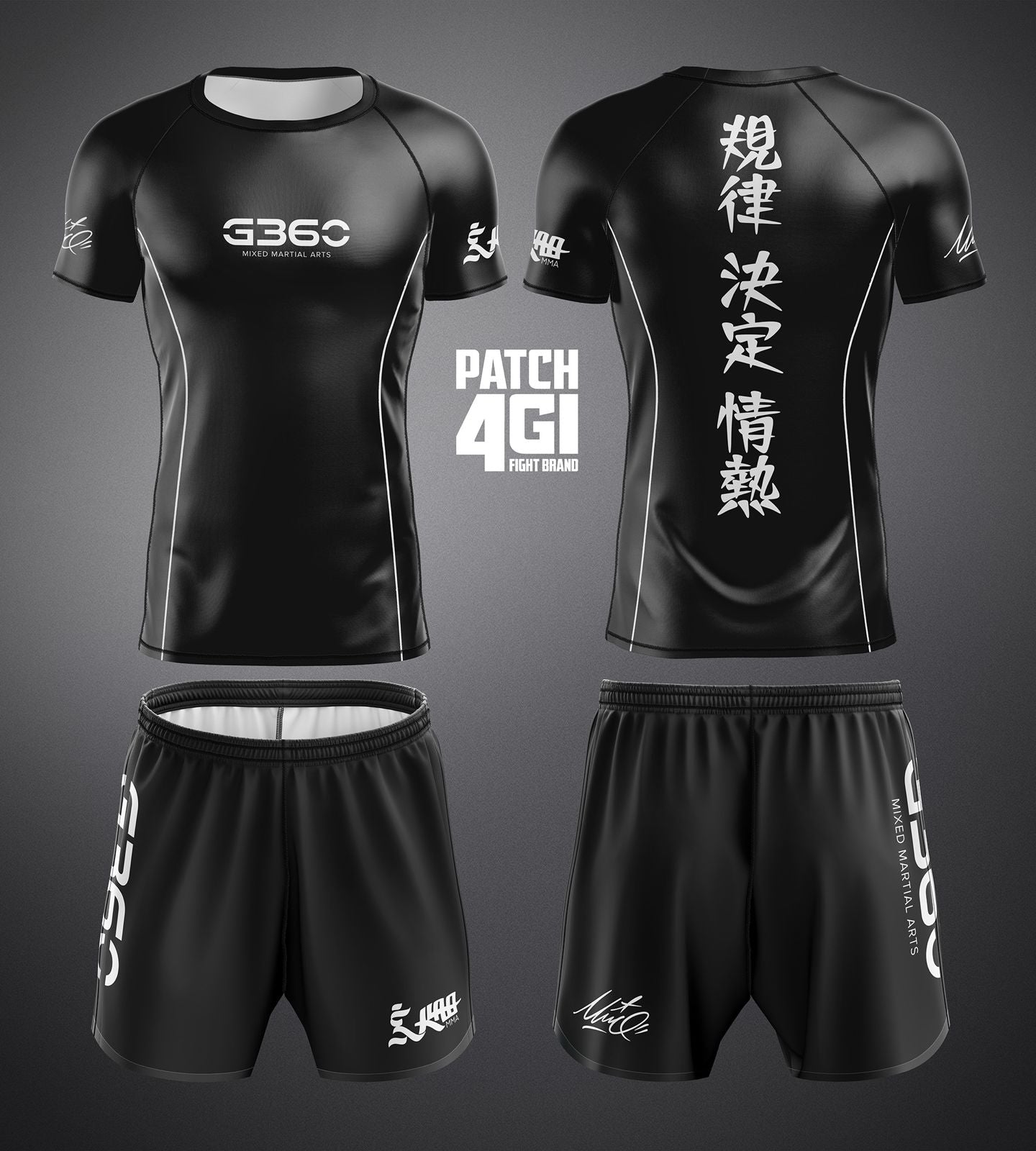Rashguard + Bermudas G360MMA