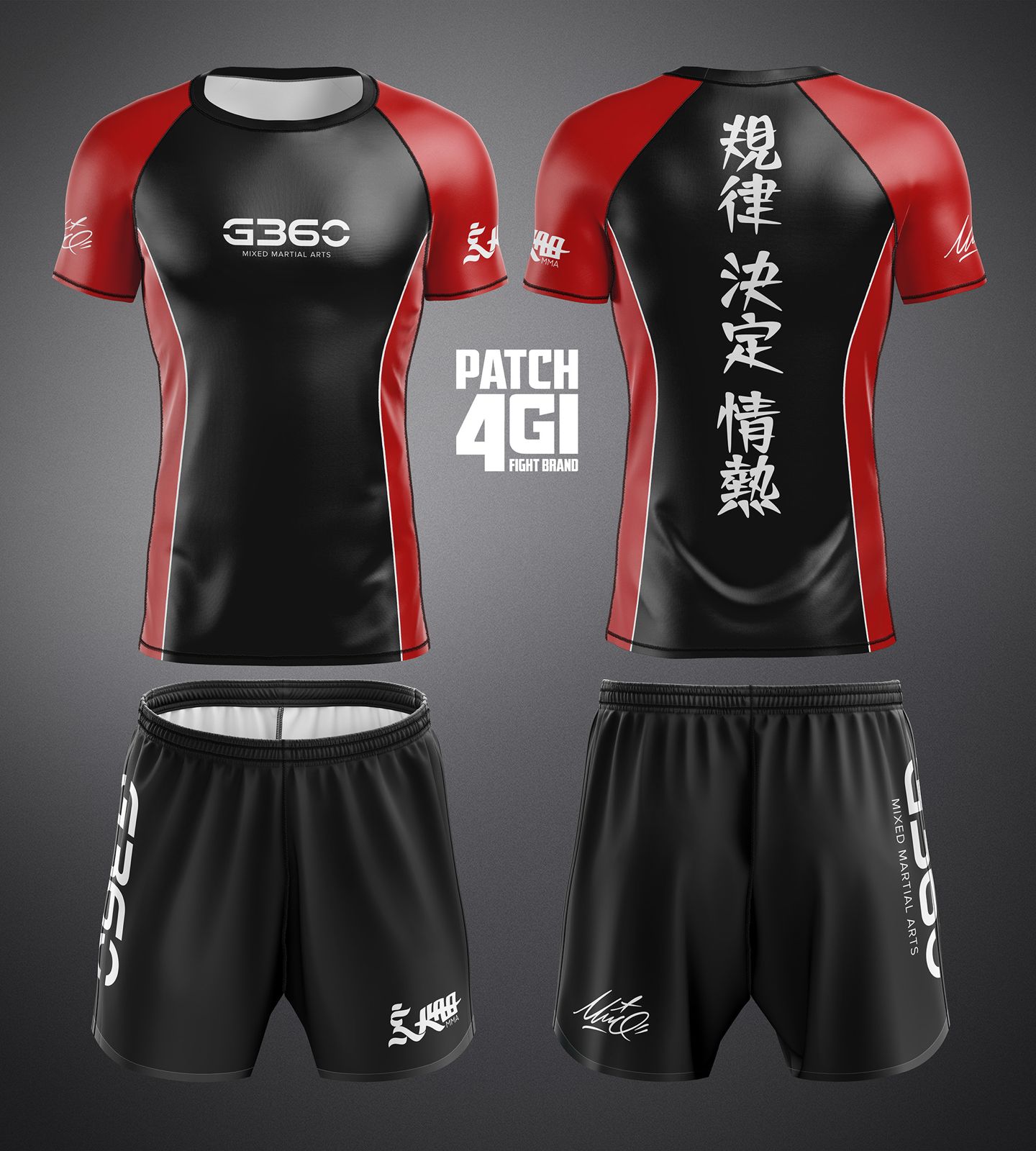 Rashguard + Bermudas G360MMA