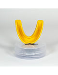 Protector Bucal Hervible Shark con Caja Amarillo Boxeo