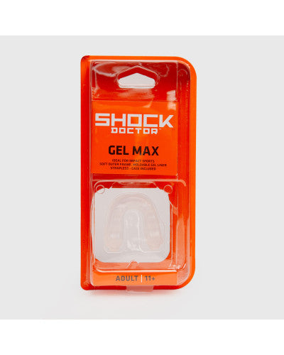 Protector Bucal Shock Doctor Gel Max Transparente