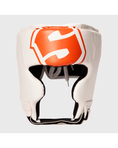 Casco de Boxeo Shark SKF 3.0 Blanco/Naranja