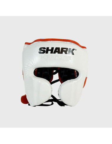 Casco de Boxeo Shark Heritage Blanco Protección Total