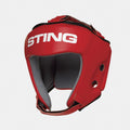 Casco de Boxeo Sting Homologado IBA Rojo