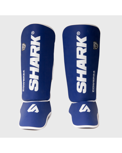 Espinillera Shark Power 24 Azul Kickboxing