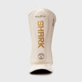 Espinillera Shark Victory Blanca Ultraligera Kickboxing