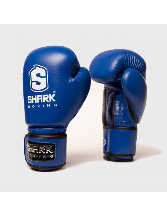 Guante Boxeo Amateur Homologado Azul Federación Española - Shark Boxing