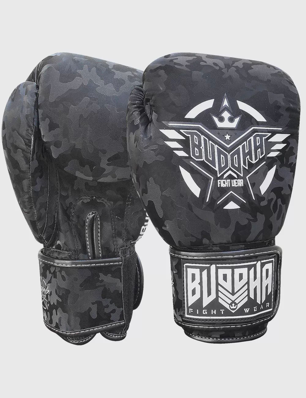 Guantes de Boxeo Buddha Army Negros - Buddha Fight Wear