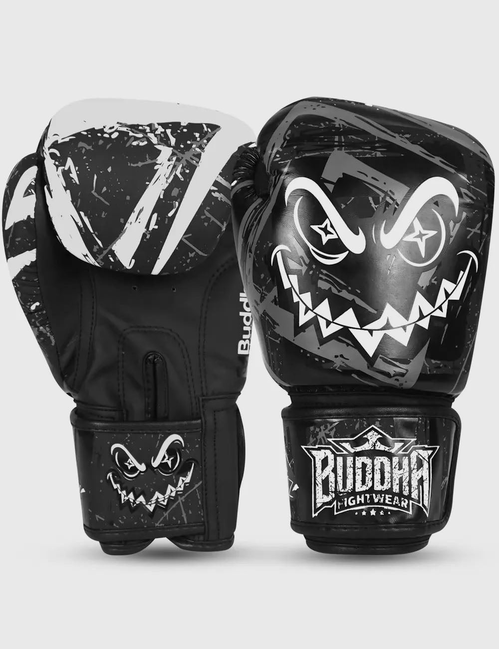 Guantes de Boxeo Buddha Creepy Negro - Buddha Fight Wear