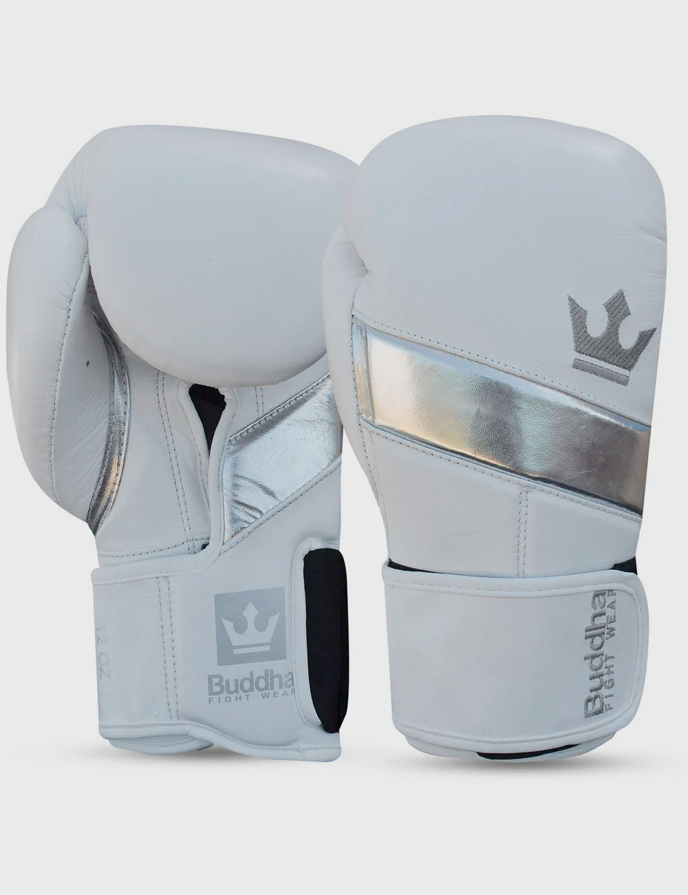 Guantes de Boxeo Buddha Epic Blancos Piel - Buddha Fight Wear