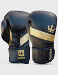 Guantes de Boxeo Buddha Epic Negros Piel - Buddha Fight Wear