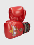 Guantes Spectrum Metalic Thailand Rojos Buddha - Buddha Fight Wear