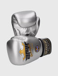 Guantes Spectrum Metalic Thailand Plateados Buddha - Buddha Fight Wear