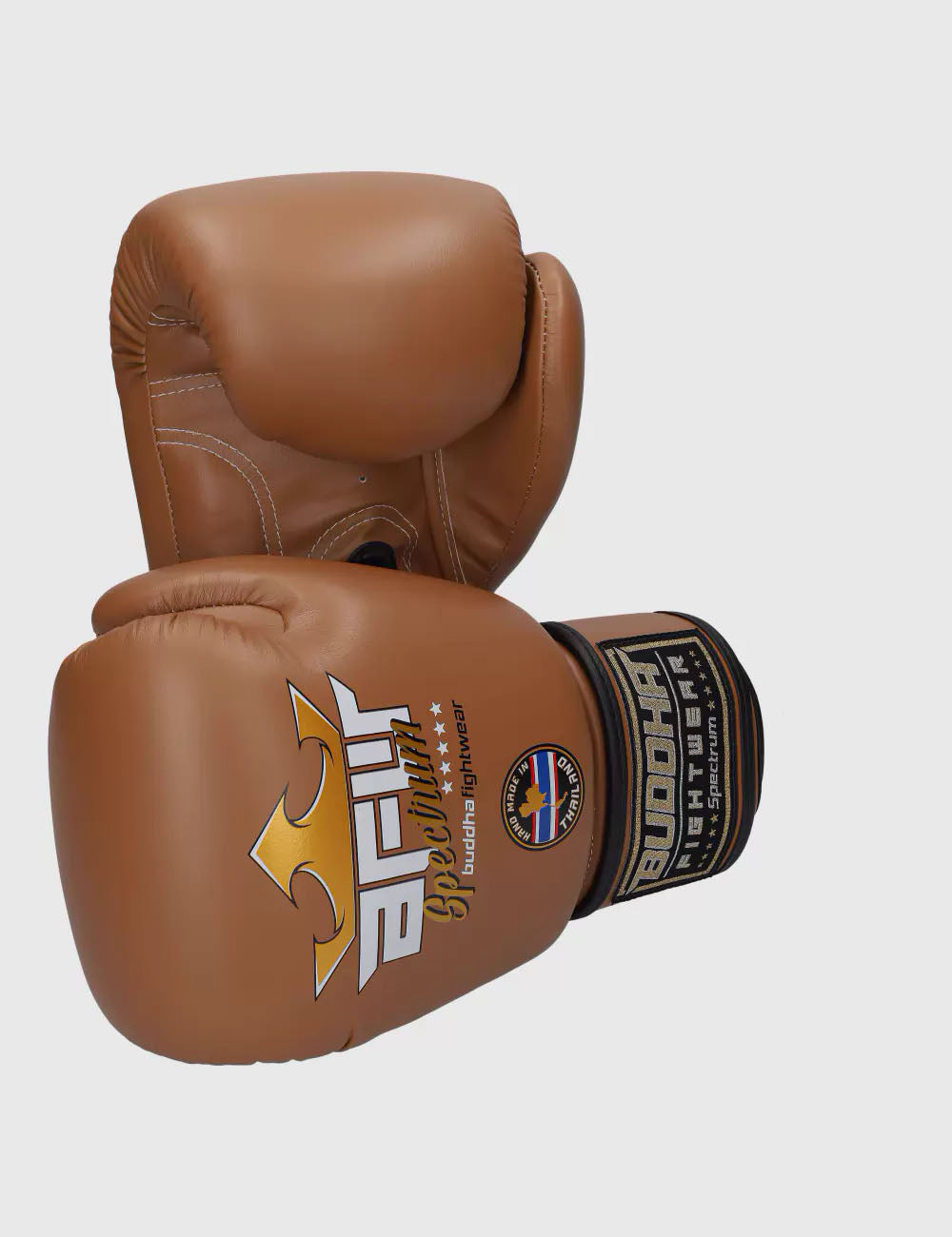 Guantes Spectrum Thailand Tobacco Brown Buddha - Buddha Fight Wear