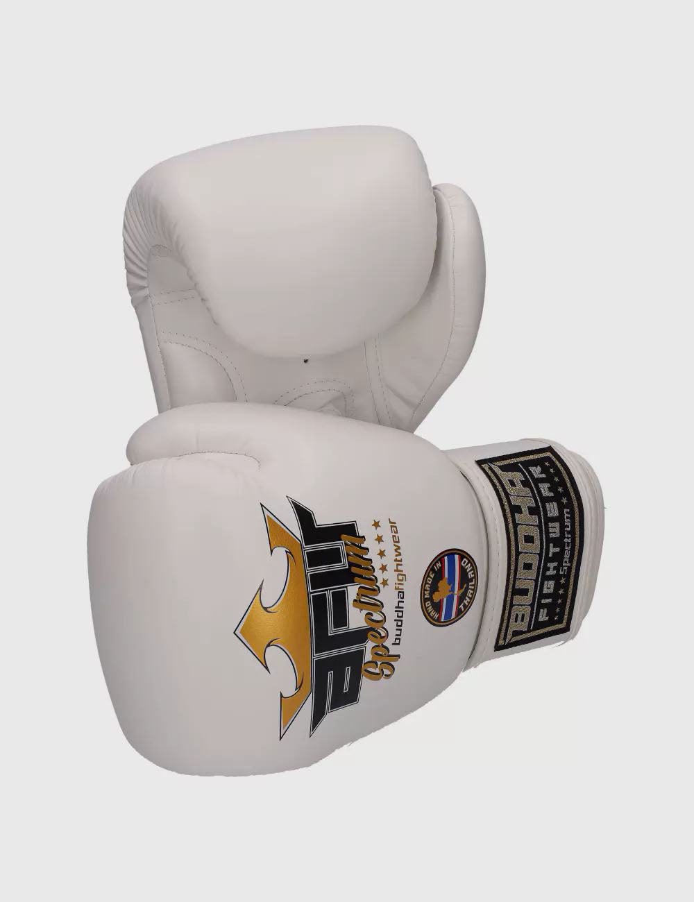 Guantes Spectrum Thailand Blancos Buddha - Buddha Fight Wear