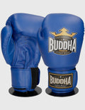 Guantes de Boxeo Buddha Thailand Piel Azules - Buddha Fight Wear