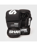 Guantilla MMA Shark Pro Combat Negro Mate Piel