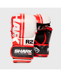 Guantilla MMA Shark R2 Blanco/Rojo