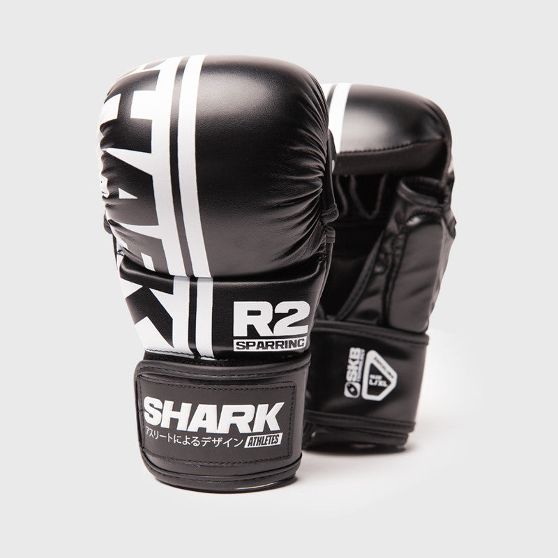 Guantilla MMA Shark R2 Negro/Blanca