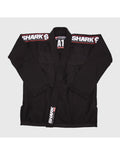 Kimono BJJ Shark SBS Negro Adulto - Shark Boxing