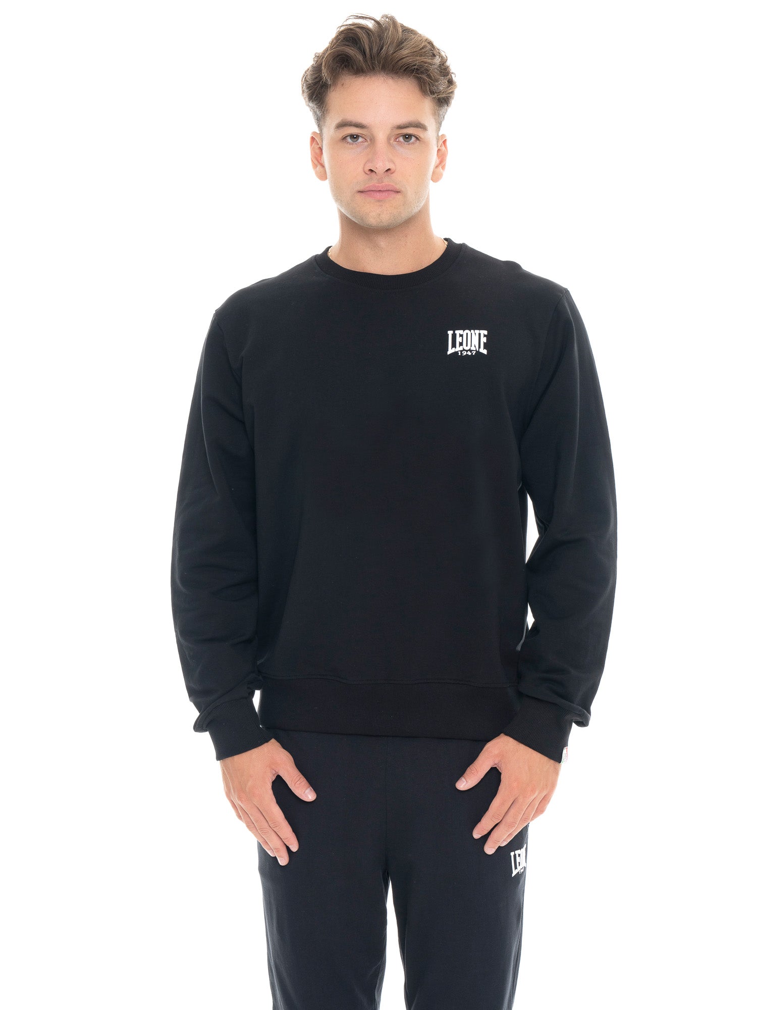 Sudadera sin capucha SMALL LOGO negro