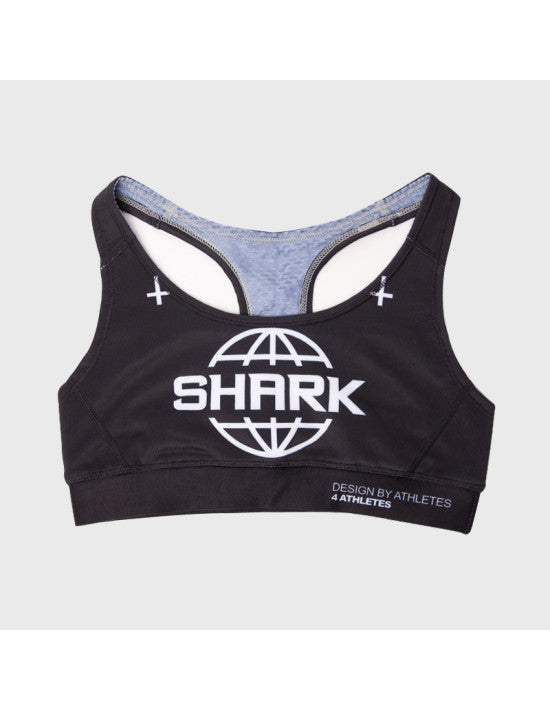 Top Fight Sujetador Deportivo Shark SKB97 Negro Boxeo - Shark Boxing