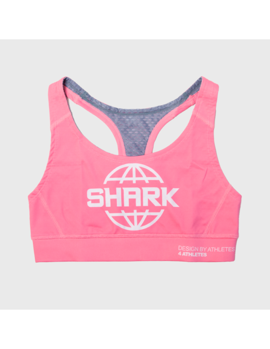 Top Fight Sujetador Deportivo Shark SKB97 Rosa Boxeo - Shark Boxing