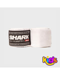 Venda de Boxeo Semi-Elástica 2.5m Blanca Shark Boxing
